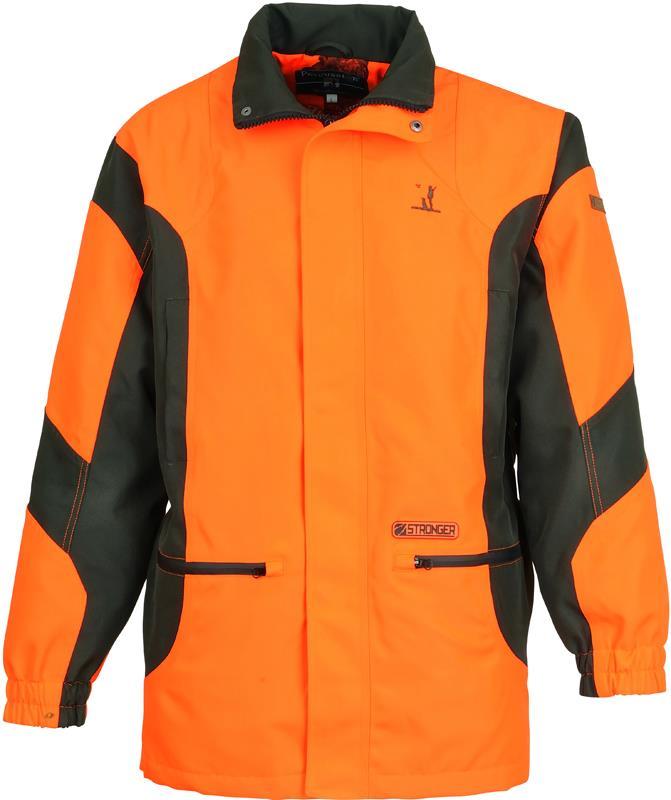 Veste de chasse fluo percussion